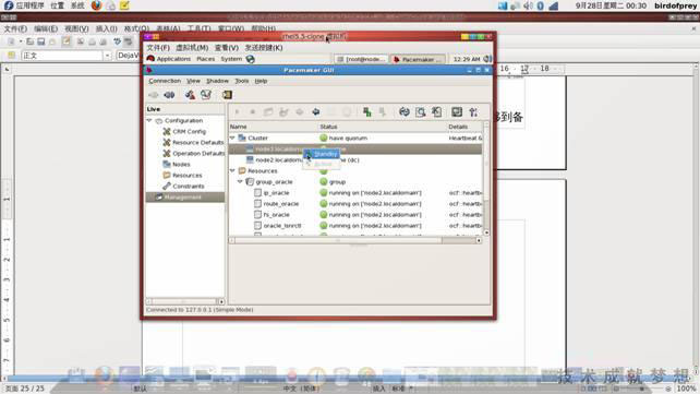 RHEL 5.5+DRBD+heartbeat+Oracle10R2雙機安裝的示例分析