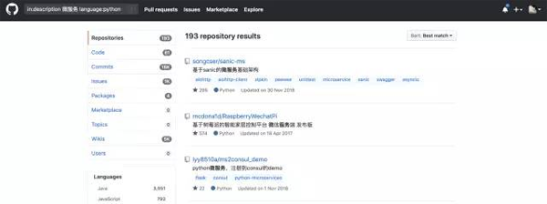 怎么在Gihub快速搜索開源項(xiàng)目