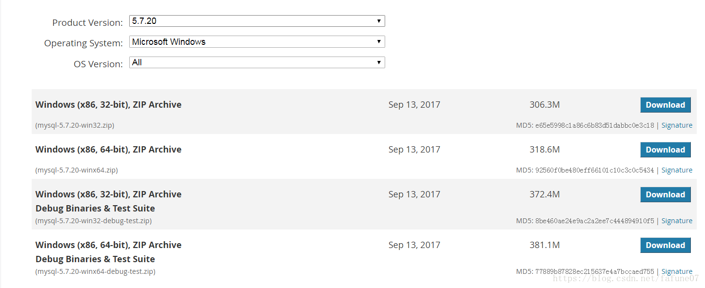 MySQL5.7.20解壓版安裝和修改root密碼的實(shí)例分析