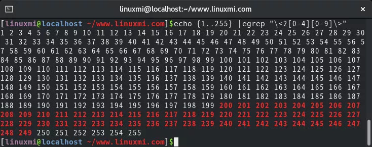 Linux 中正則表達式如何使用