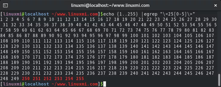 Linux 中正則表達式如何使用