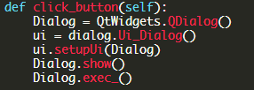 Python中怎么實現(xiàn)在主窗口中調(diào)用對話框