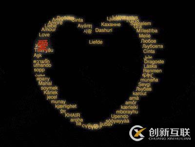 怎么使用CSS和D3實(shí)現(xiàn)用文字組成的心形動(dòng)畫效果