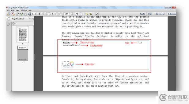 C#在PDF文檔中如何插入頁眉頁腳