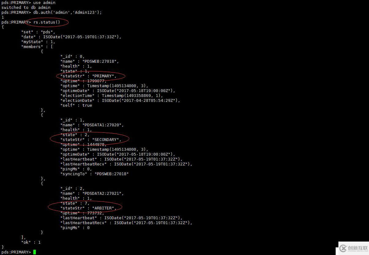 zabbix使用Python實現(xiàn)監(jiān)控MongoDB副本集狀態(tài)