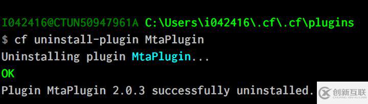 CloudFoundry命令行如何安裝和卸載插件