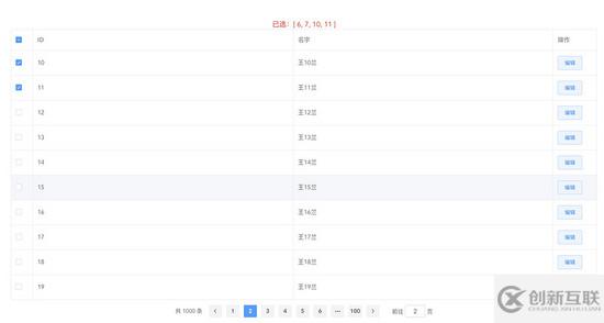 在vue和element-ui的table中實(shí)現(xiàn)分頁(yè)復(fù)選功能