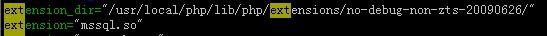 linux下配置php擴(kuò)展mssql
