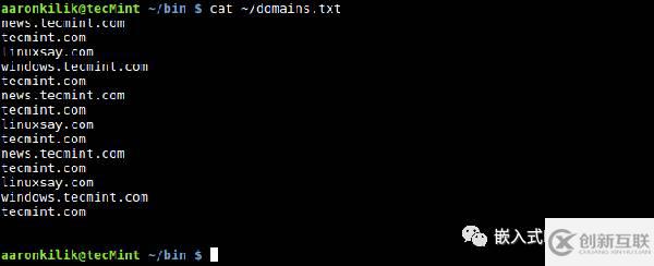 Linux下awk內(nèi)置變量怎么用