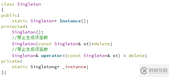 C++怎么實(shí)現(xiàn)Singleton模式