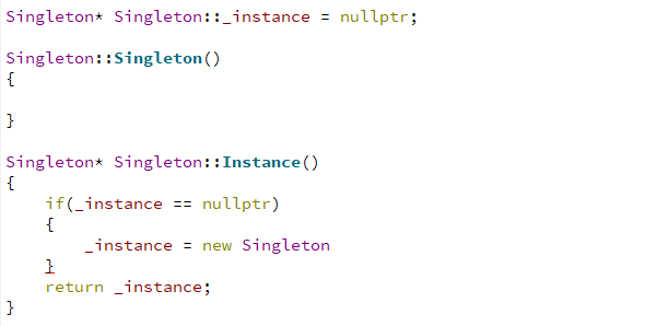 C++怎么實(shí)現(xiàn)Singleton模式