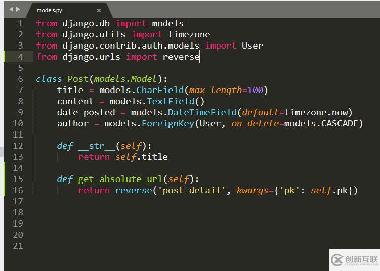 Django怎么實(shí)現(xiàn)博客帖子增刪改查功能
