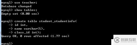 mysql之DDL操作--數(shù)據(jù)表