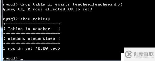 mysql之DDL操作--數(shù)據(jù)表
