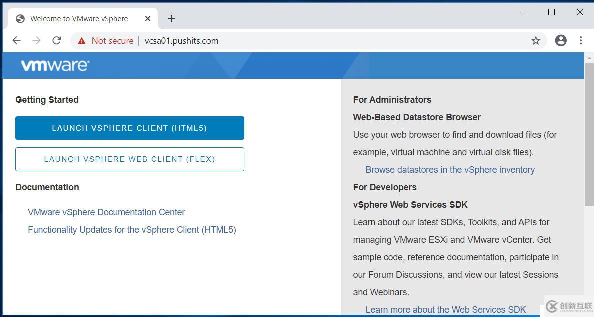 如何解決訪問vCenter Server時(shí)出現(xiàn) “503 s