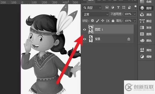ps如何把圖片變成線稿