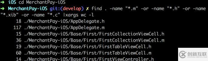 iOS 統(tǒng)計(jì)Xcode項(xiàng)目代碼行數(shù)的實(shí)例