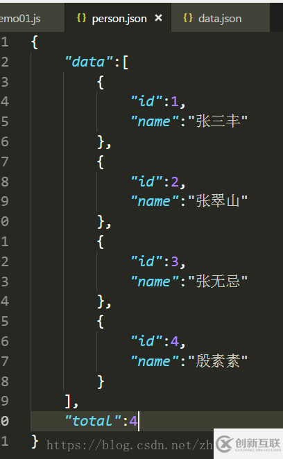 詳解利用nodejs對本地json文件進(jìn)行增刪改查
