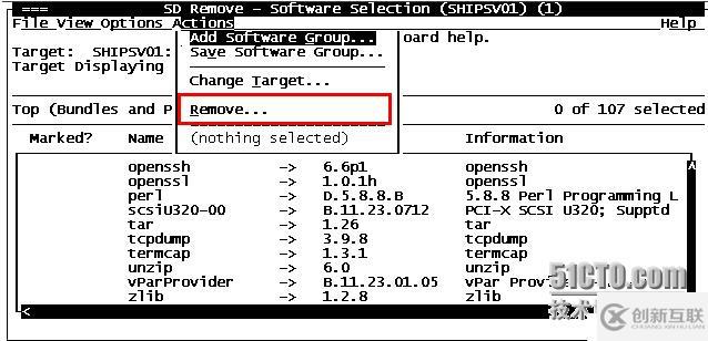 HP-UX B.11.23 ia64 系統(tǒng)升級安裝opens