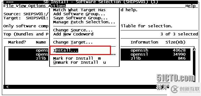 HP-UX B.11.23 ia64 系統(tǒng)升級安裝opens