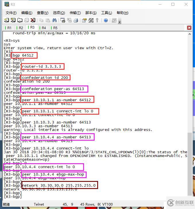 BGP路由反射器以及大AS之間的鄰居建立是怎樣的