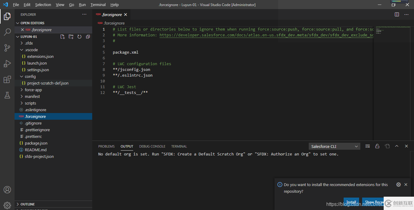 Visual Studio Code如何配置Salesforce開(kāi)發(fā)環(huán)境