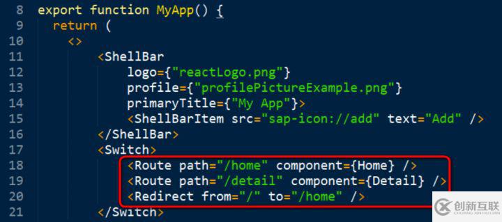 如何進(jìn)行SAP UI5 Web Component不同React頁面的跳轉(zhuǎn)實現(xiàn)