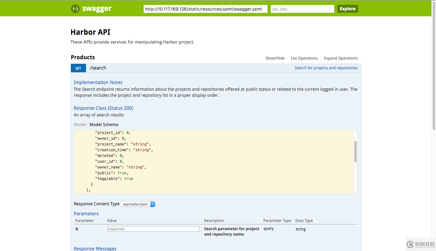 如何用Swagger調用Harbor Registry的REST API