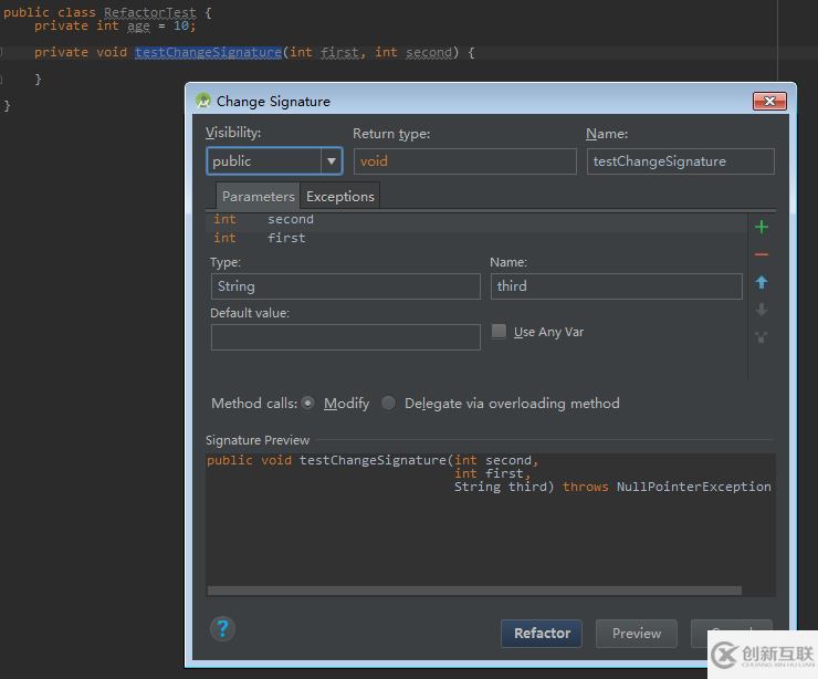 詳解AndroidStudio中代碼重構(gòu)菜單Refactor功能