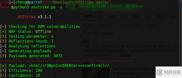 如何使用XSStrike
