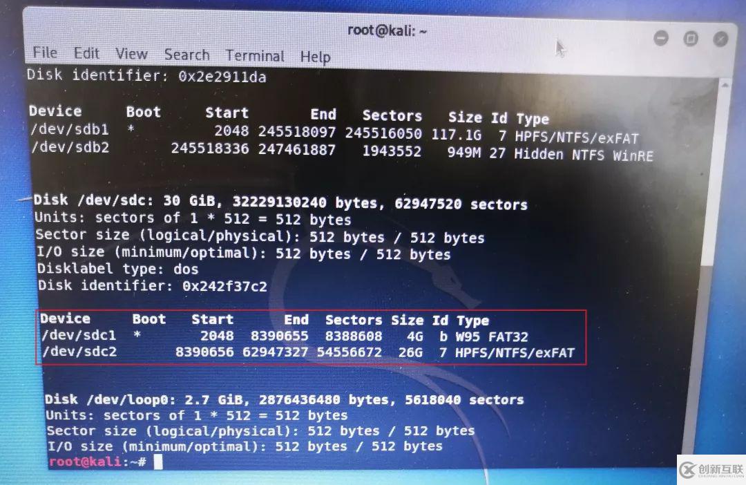 kali 持久加密usb 的制作方法