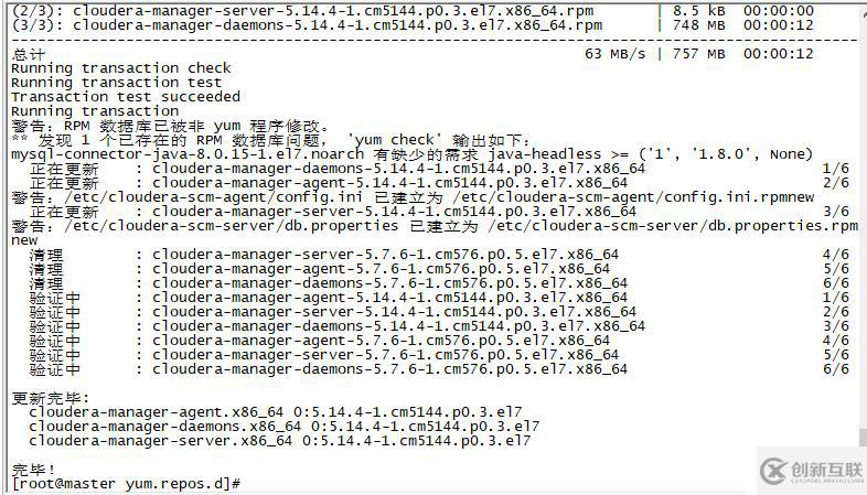 Cloudera Manager和CDH升級流程