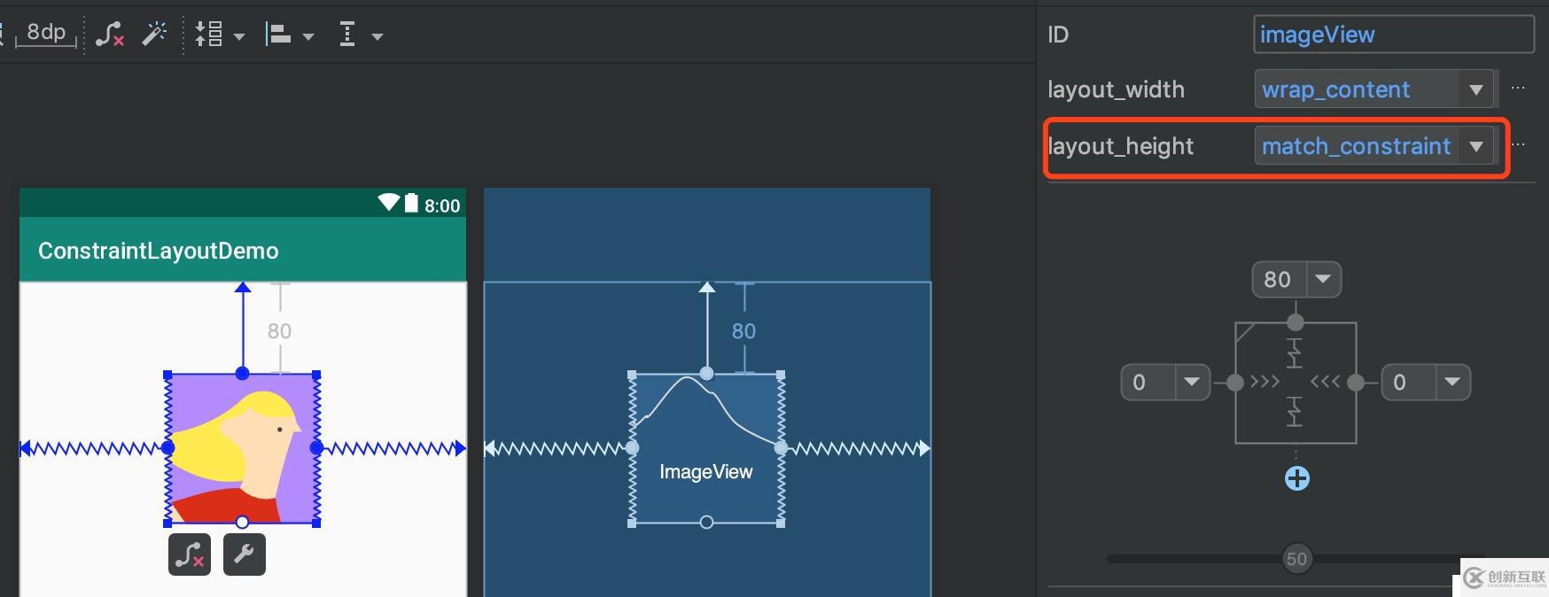 掌握ConstraintLayout（十）按比例設置視圖大小
