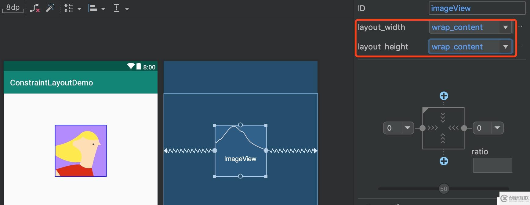 掌握ConstraintLayout（十）按比例設置視圖大小