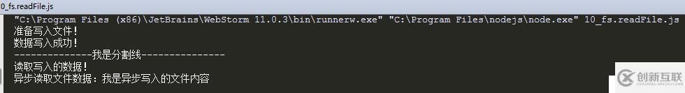 Node.js 初識 fs 模塊
