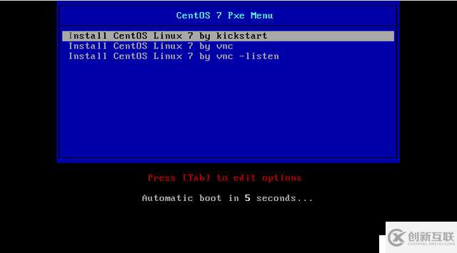 RHEL7/CentOS7 pxe+kickstart自動(dòng)化