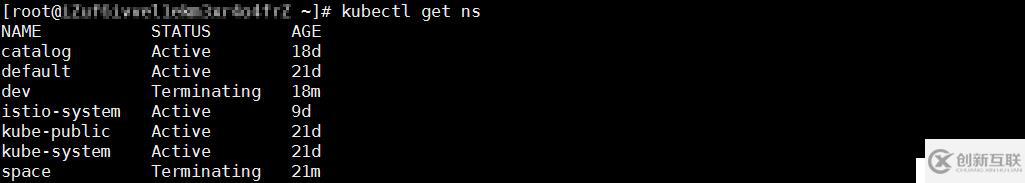我們?yōu)槭裁磿?huì)刪除不了集群的 Namespace？