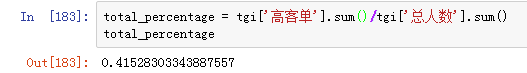 數(shù)據(jù)庫(kù)TGI指數(shù)舉例分析