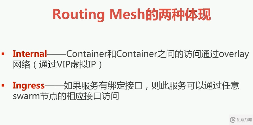 docker中Swarm mode集群服務(wù)間通信RoutingMesh分析