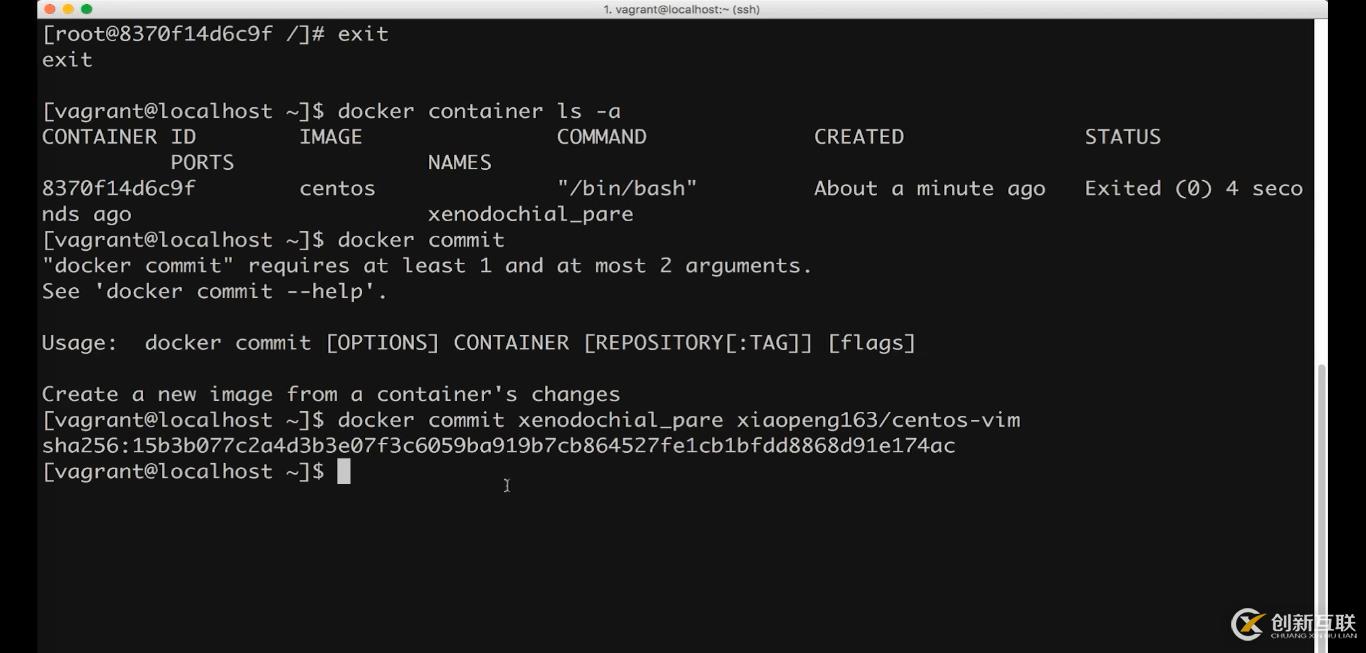 3-5 構(gòu)建自己的docker 鏡像