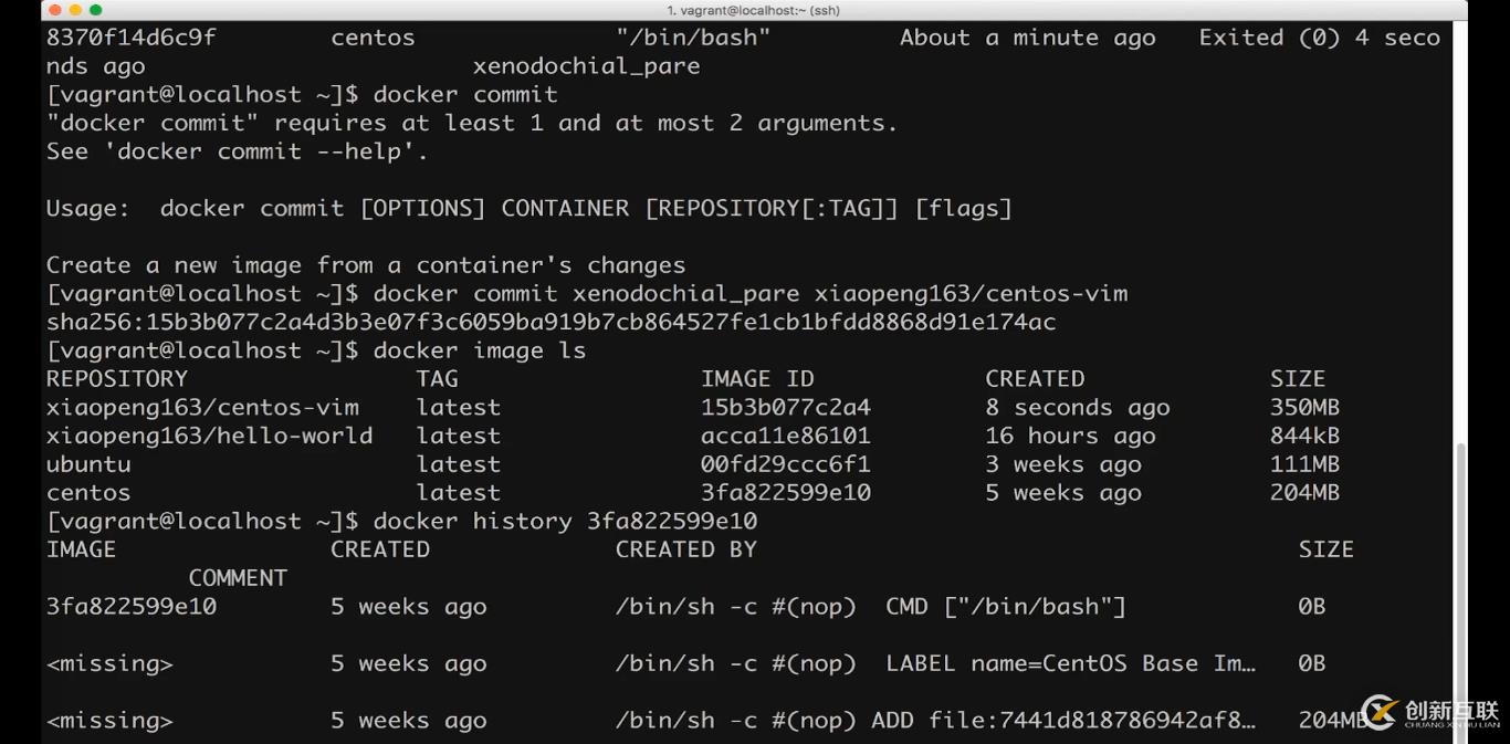 3-5 構(gòu)建自己的docker 鏡像
