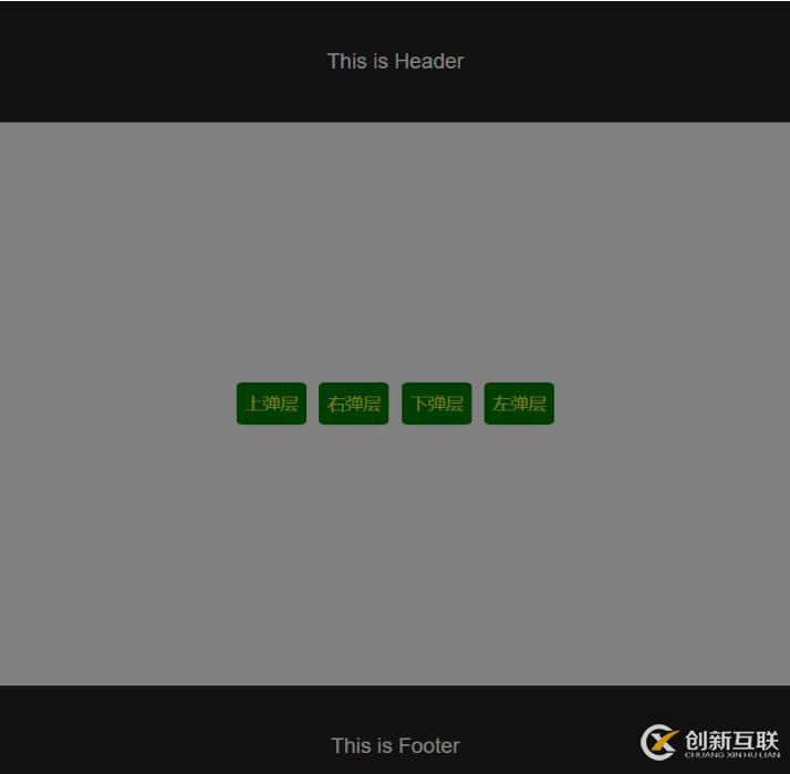 javascript實現(xiàn)彈出層效果