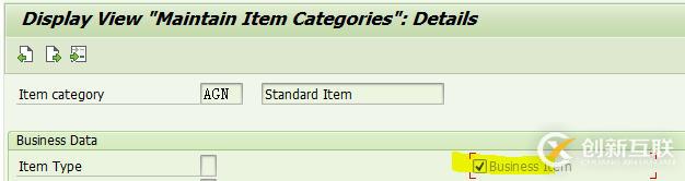 SAP行項目有哪些類別