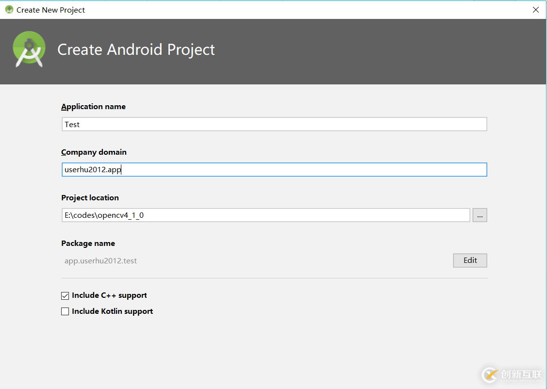 使用Android Studio創(chuàng)建OpenCV4.1.0 項(xiàng)目的步驟