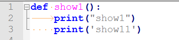 python中縮進的示例分析
