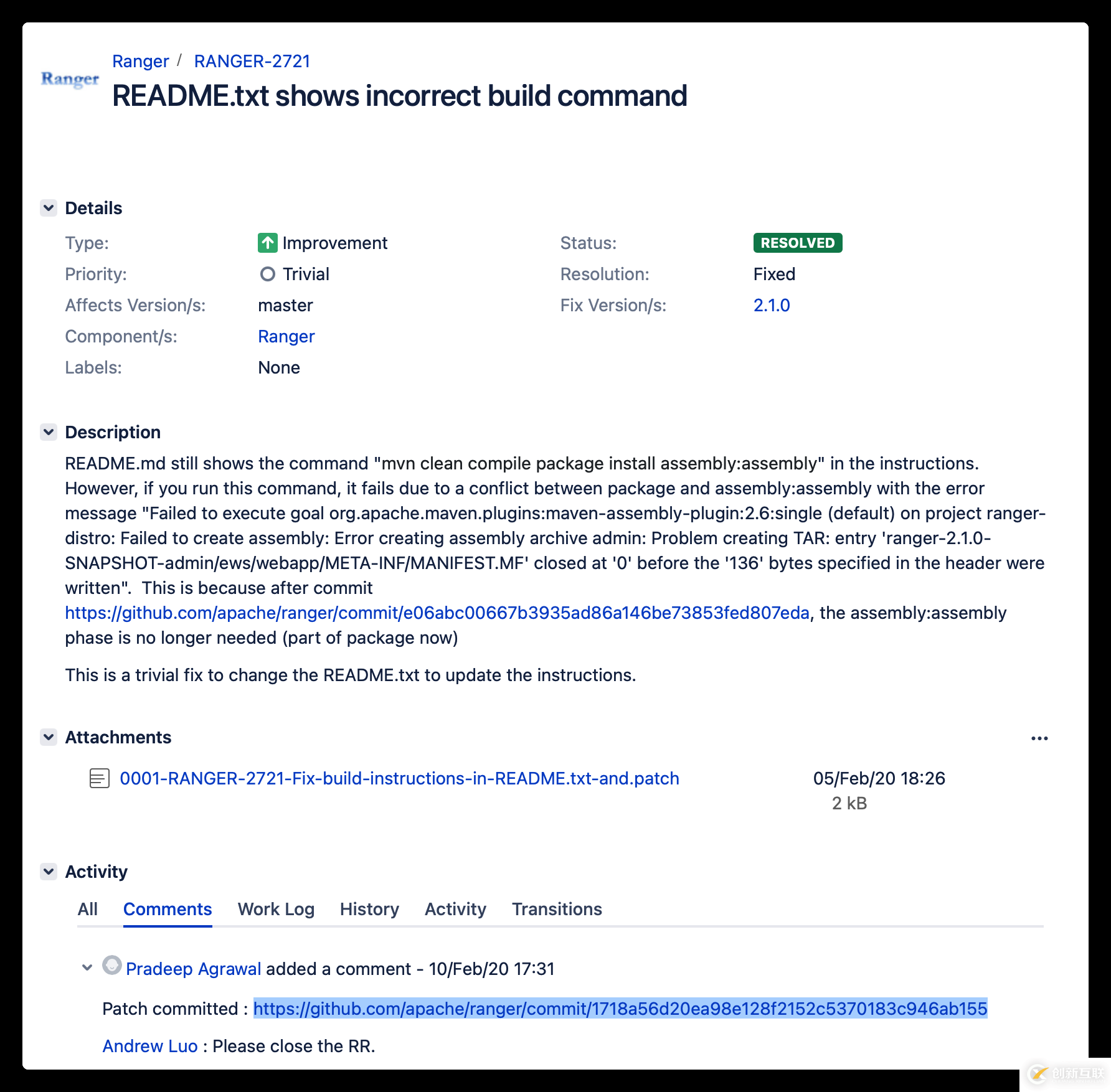Apache Ranger2.1.0如何安裝
