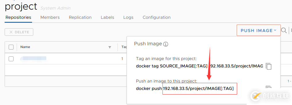 Docker中如何推送鏡像到Harbor