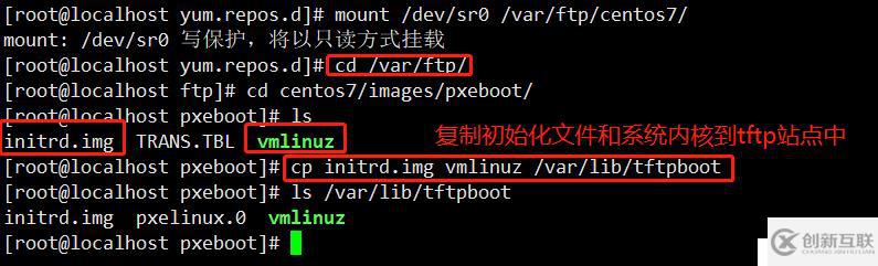 PXE遠(yuǎn)程安裝服務(wù)及無人值守安裝kickstart