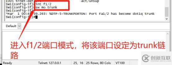 通過(guò)Trunk鏈路實(shí)現(xiàn)跨VLAN的通信