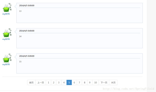 使用bootstrap-paginator.js 分頁來進行ajax 異步分頁請求示例